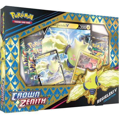 POKEMON TCG Crown Zenith Regieleki V Box