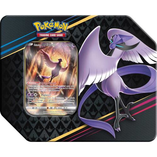 POKÉMON TCG Crown Zenith Tin Galarian Articuno