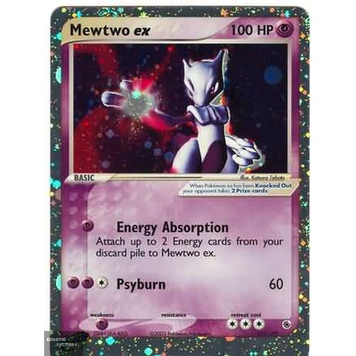 Pokemon Mewtwo ex - 101/109 - Ultra Rare LP