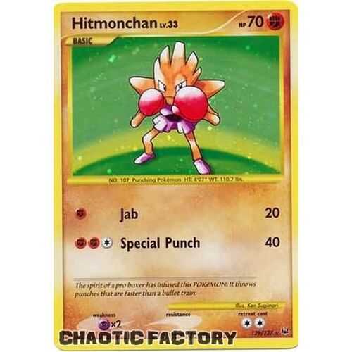 Hitmonchan - 129/127 - Ultra Rare LP