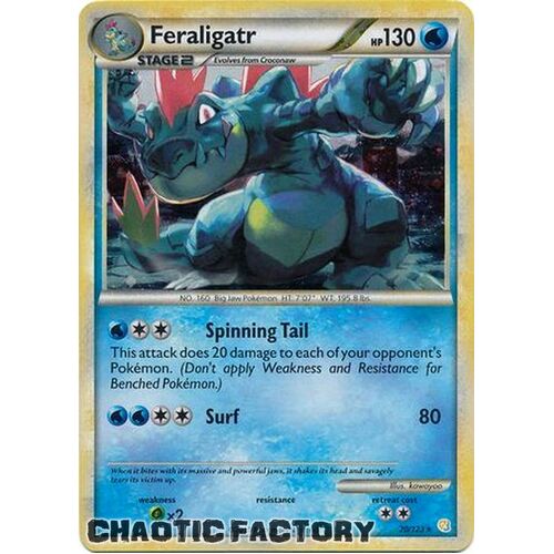 Feraligatr - 20/123 - Holo Rare NM