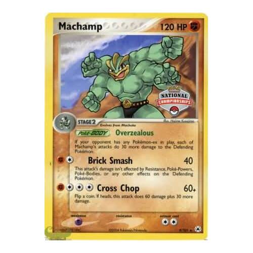 Machamp - 9/101 - Promo (National Championships) NM