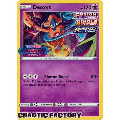 Deoxys - SWSH170 - Prerelease Promo NM