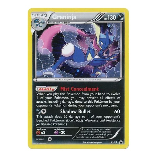 Greninja - XY24 - Holo Rare Promo NM