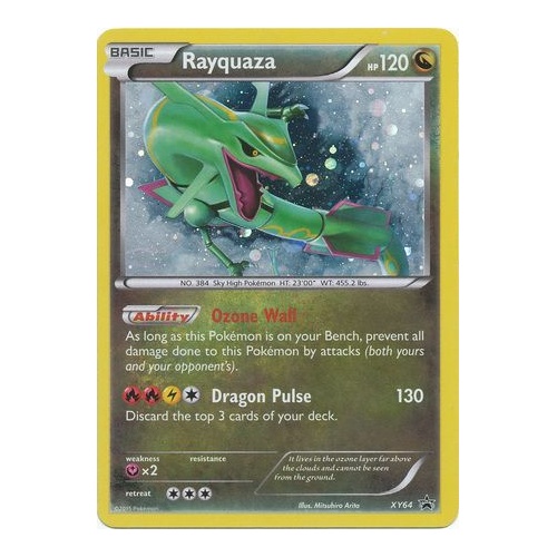 Rayquaza - XY64 - Holo Promo LP