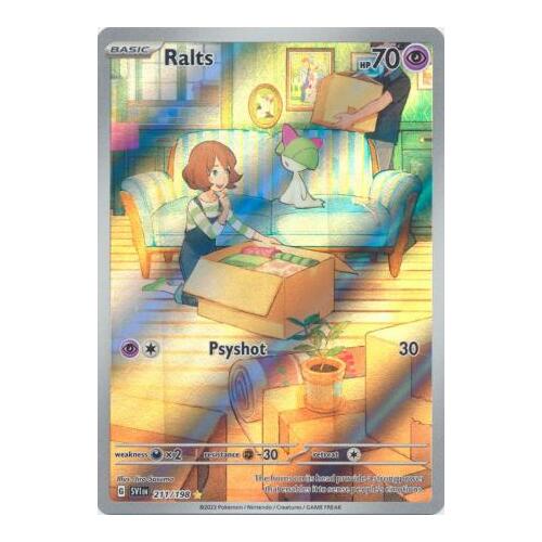 Ralts - 211/198 - Illustration Rare NM