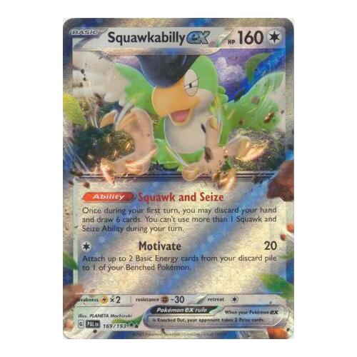 Squawkabilly ex - 169/193 - Ultra Rare NM