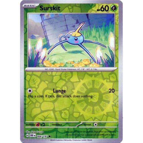 Surskit - 006/197 - Common Reverse Holo NM