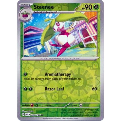 Steenee - 017/197 - Common Reverse Holo NM