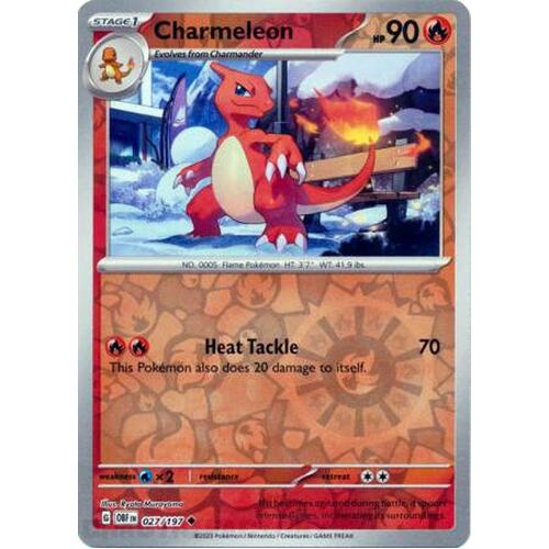 Charmeleon - 027/197 - Uncommon Reverse Holo NM