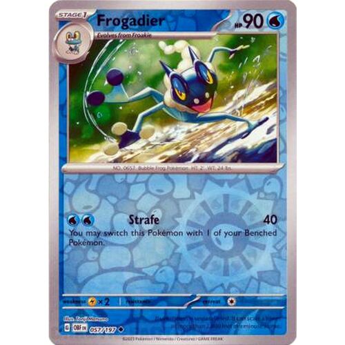 Frogadier - 057/197 - Uncommon Reverse Holo NM