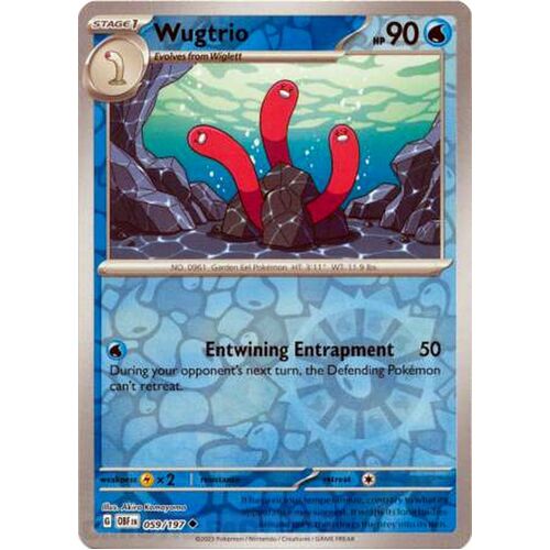 Wugtrio - 059/197 - Uncommon Reverse Holo NM