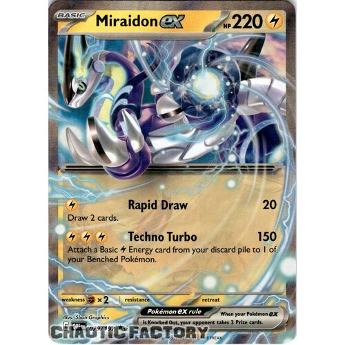 Miraidon ex - 079/197 - Ultra Rare NM