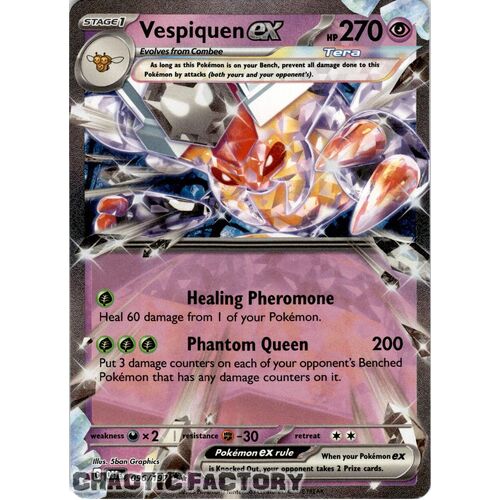 Vespiquen ex - 096/197 - Ultra Rare NM