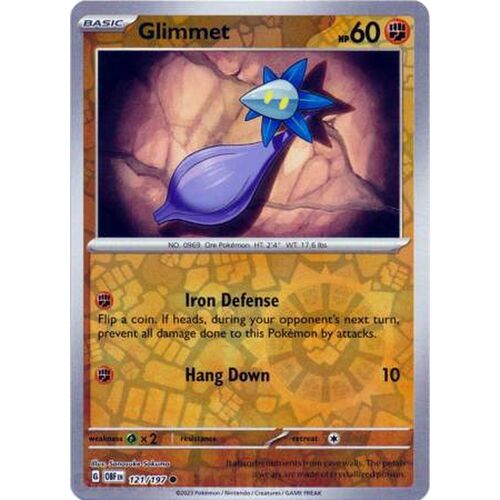 Glimmet - 121/197 - Common Reverse Holo NM