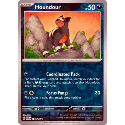 Houndour - 131/197 - Common Reverse Holo NM