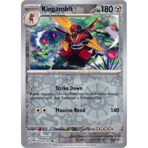 Kingambit - 150/197 - Uncommon Reverse Holo NM