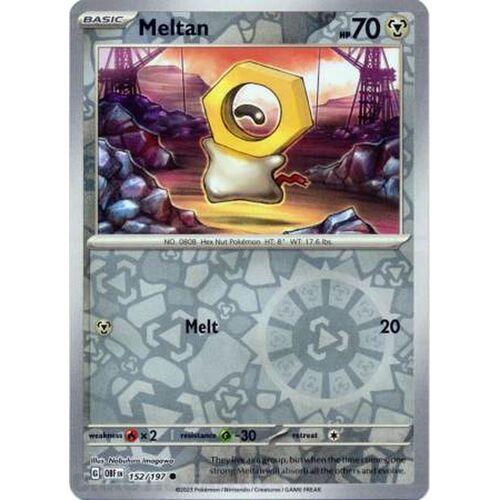 Meltan - 152/197 - Common Reverse Holo NM