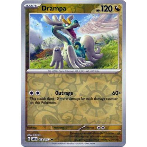 Drampa - 161/197 - Uncommon Reverse Holo NM