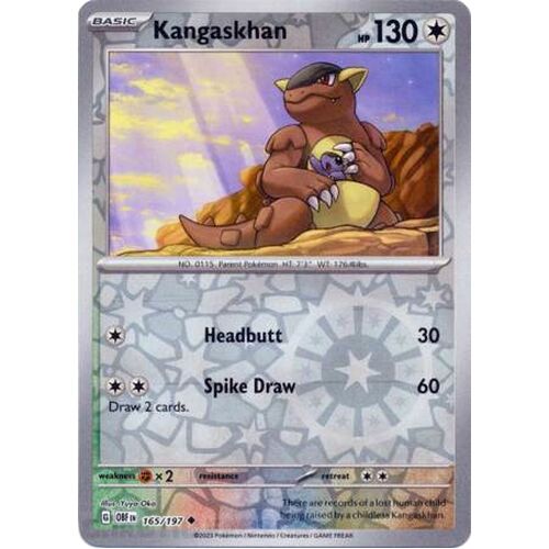 Kangaskhan - 165/197 - Uncommon Reverse Holo NM