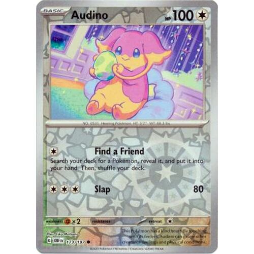 Audino - 173/197 - Common Reverse Holo NM