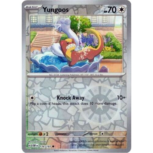 Yungoos - 176/197 - Common Reverse Holo NM