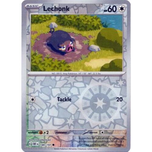 Lechonk - 180/197 - Common Reverse Holo NM