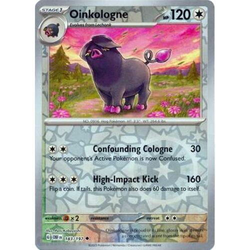 Oinkologne - 183/197 - Uncommon Reverse Holo NM