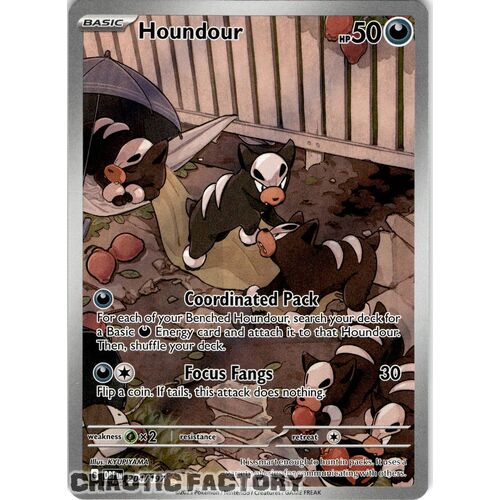 Houndour - 204/197 - Illustration Rare NM