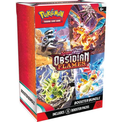 Pokemon TCG Scarlet & Violet 3 Obsidian Flames Booster Bundle