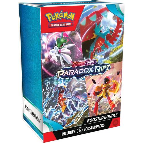 POKEMON TCG Scarlet & Violet 4 Paradox Rift Booster Bundle