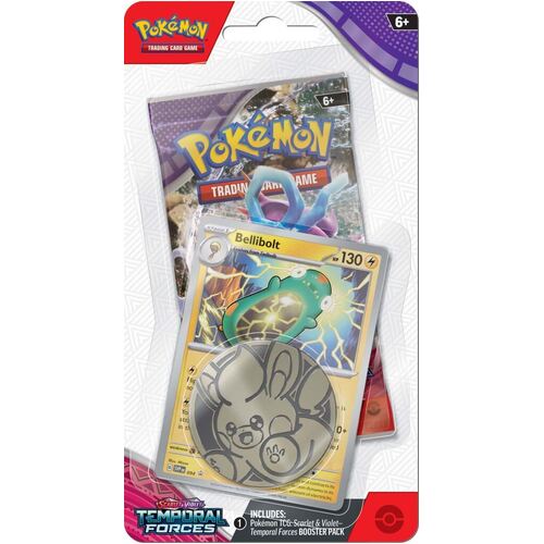 POKEMON TCG Scarlet & Violet 5 Temporal Forces Checklane Blister - Bellibolt