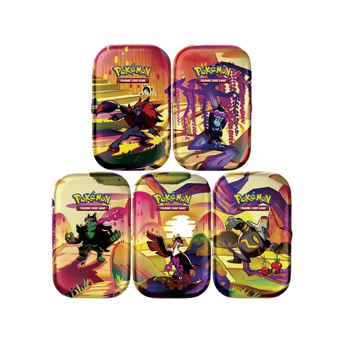 Pokemon TCG SV6.5 Shrouded Fable Mini Tin ART SET