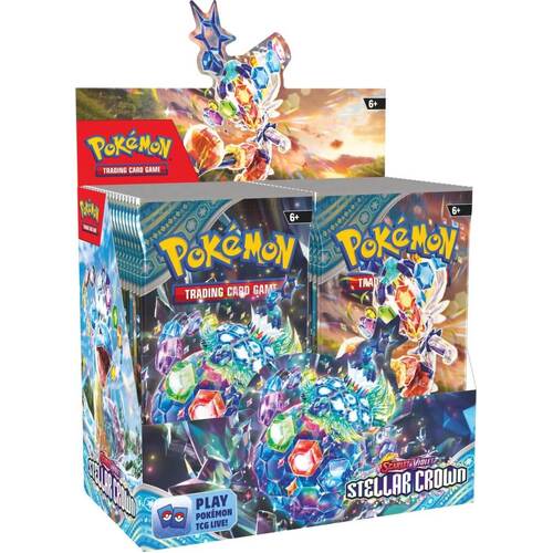 POKEMON TCG Scarlet & Violet 7 Stellar Crown Booster Box