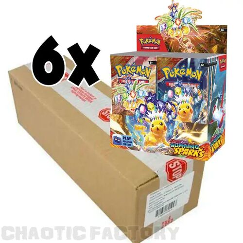 POKEMON TCG Scarlet & Violet 8 Surging Sparks BOOSTER BOX CASE