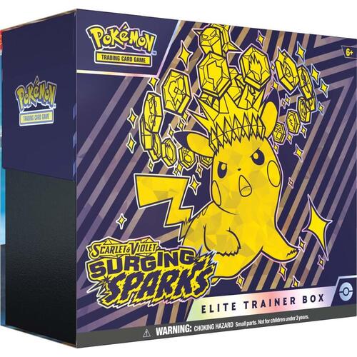 POKEMON TCG Scarlet & Violet 8 Surging Sparks ELITE TRAINER BOX