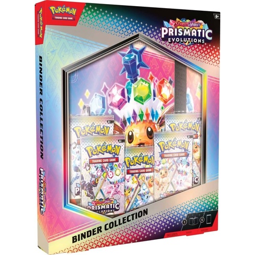 Pokemon TCG Scarlet & Violet 8.5 Prismatic Evolutions Binder Collection