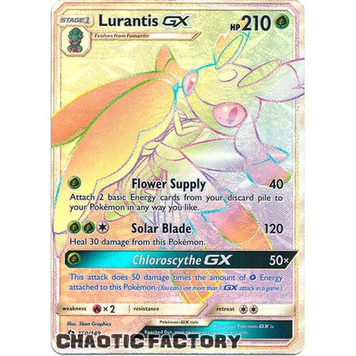 Lurantis GX - 150/149 - Hyper Rare NM