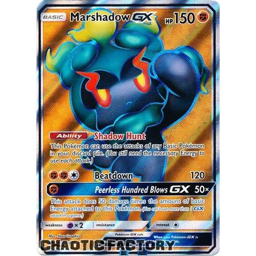 Marshadow GX - 137/147 - Full Art Ultra Rare LP