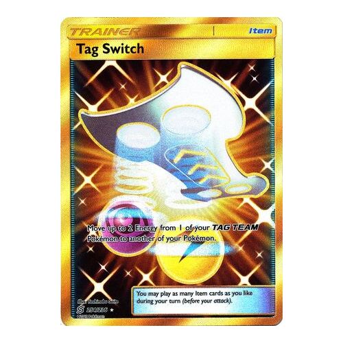 Tag Switch - 254/236 - Secret Rare NM Unified Minds