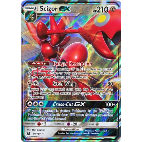 Scizor GX - 90/168 - Ultra Rare