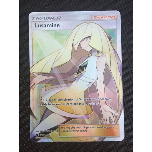 Lusamine - 110/111 - Full Art Ultra Rare NM