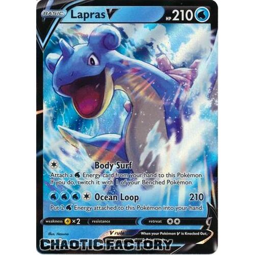 Lapras V - 049/202 - Ultra Rare NM