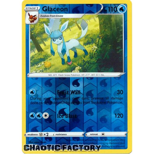 Glaceon - 038/189 - Rare Reverse Holo NM