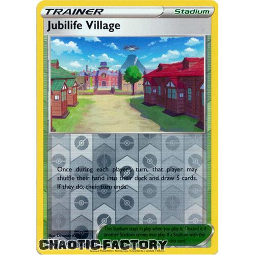 Jubilife Village - 148/189 - Uncommon Reverse Holo NM