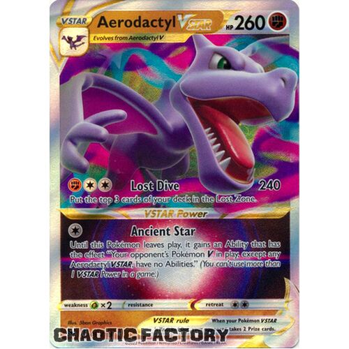 Aerodactyl VSTAR - 093/196 - Ultra Rare NM