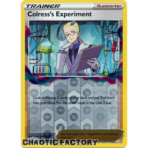 Colress's Experiment - 155/196 - Uncommon Reverse Holo NM