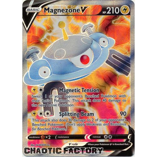 Magnezone V - 175/196 - Full Art Ultra Rare NM