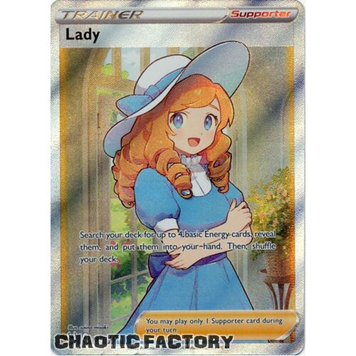 Lady - 193/196 - Full Art Ultra Rare NM