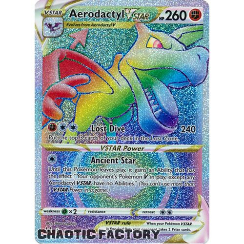 Aerodactyl VSTAR - 199/196 - Hyper Rare NM